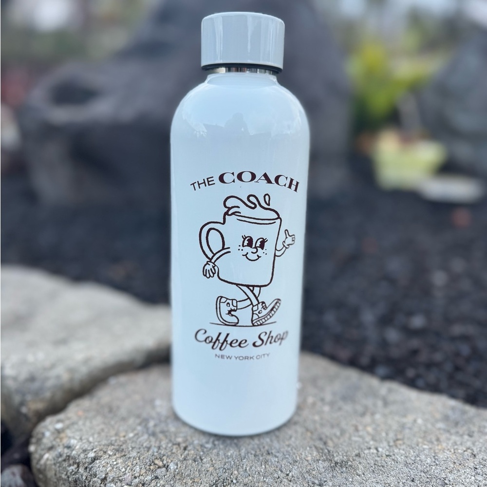 The Coach Coffee Shop Lil Miss Jo Stainless Steel Tumbler RARE